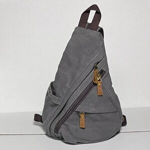LOVEVOOK Convertible Canvas Slingback Backpack